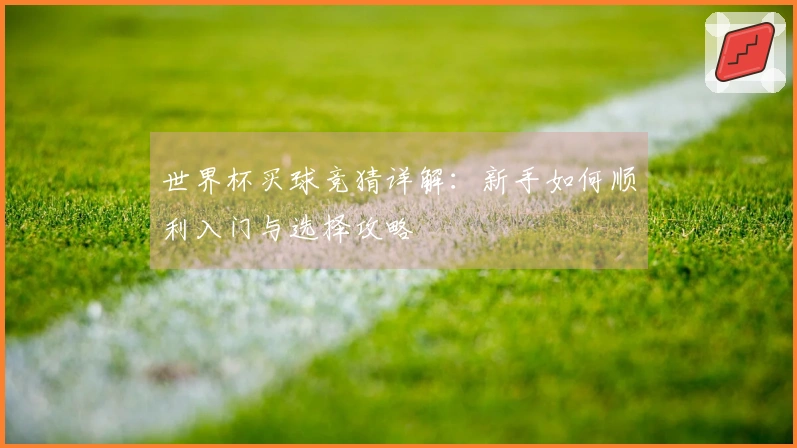 世界杯买球竞猜详解：新手如何顺利入门与选择攻略
