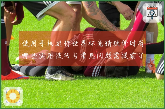 使用手机进行世界杯竞猜软件时有哪些实用技巧与常见问题需提前了解